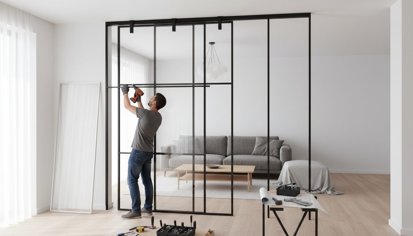 découvrez comment installer facilement une verrière avec porte coulissante grâce à notre guide étape par étape, pour apporter luminosité et élégance à votre intérieur.