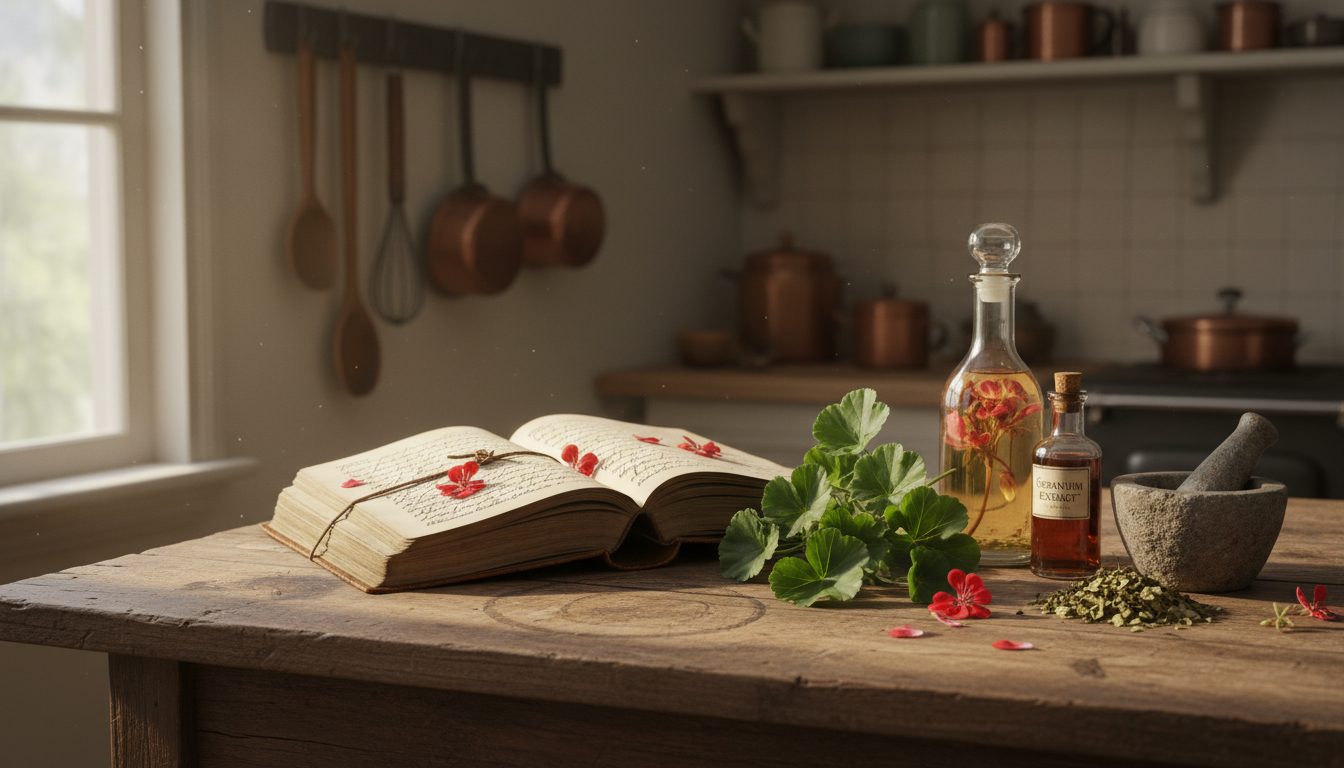 découvrez les secrets traditionnels et les recettes oubliées de grand-mère à base de géraniums, alliant savoir-faire naturel et bienfaits insoupçonnés.